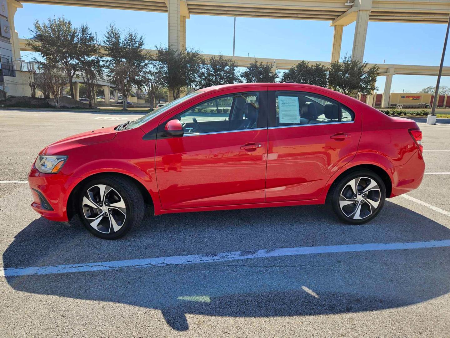 2017 Red Chevrolet Sonic (1G1JF5SB7H4) , located at 5005 Telephone Rd., Houston, TX, 77087, (713) 641-0980, 29.690666, -95.298683 - Photo#4